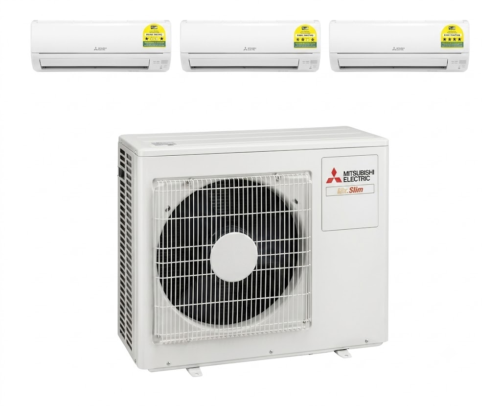 Mitsubishi System 1 Aircon MUYG- (9000 BTU, 5 Ticks, R32) - Image 2